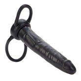 Accommodator Dual Penetrator Black Dildo > Realistic Dildos and Vibes > Strap on Dildo